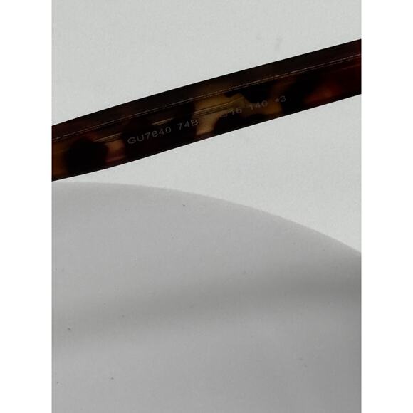 GUESS GU7840 74B Tortoise Pink Cat Eye Sunglasses Gradient Lens 61-16-140 / Case main image 7